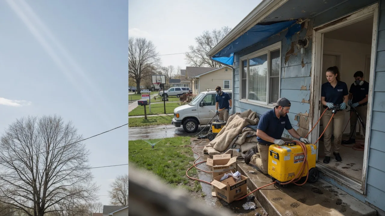 Basement Flood Cleanup in Walkertown, NC near me